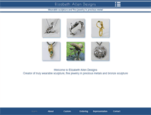 Tablet Screenshot of eallendesigns.com